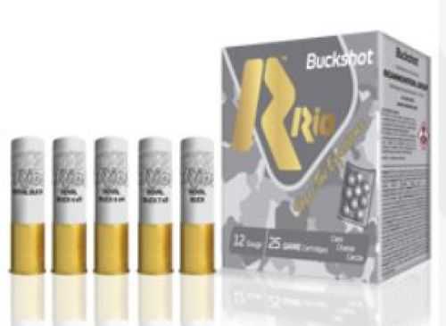 Rio Royal Buck Low Recoil 9P 12 Gauge 2.75 inch 00 Buck 9 Pellets 1200 fps 25 Rounds